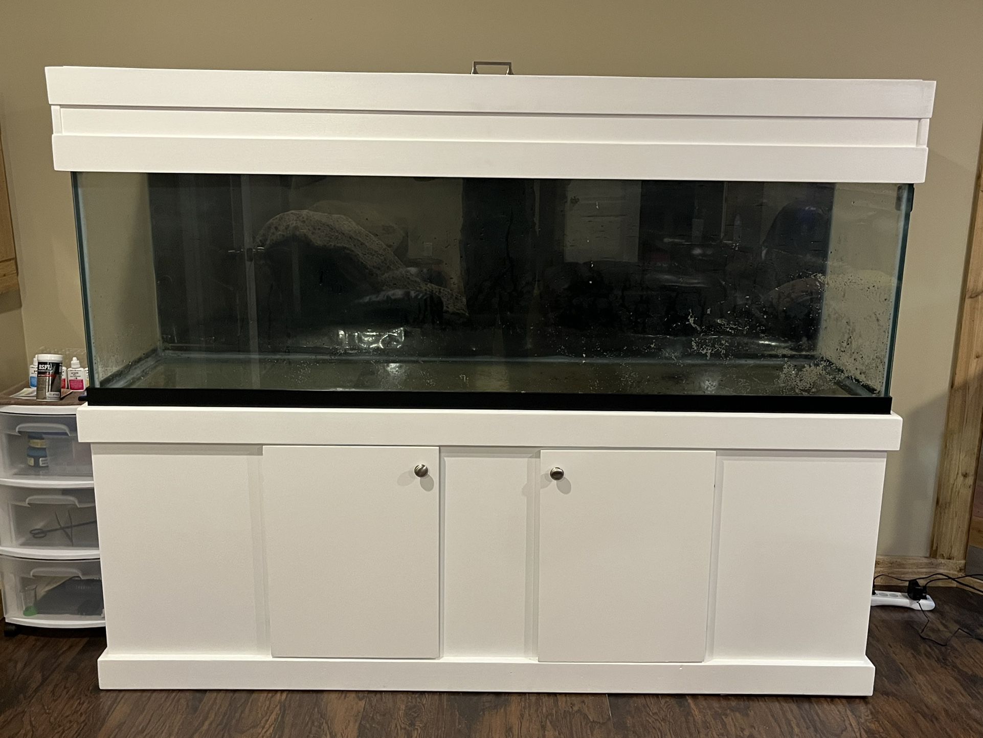 125 Gallon Aquarium With Stand And Canopy