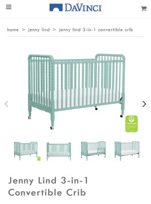 Antique Davinci Jenny Lind 3 In 1 Convertible Crib Brand New For