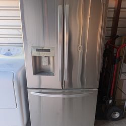 Kenmore Stainless Steel Refrigerator And Freezer