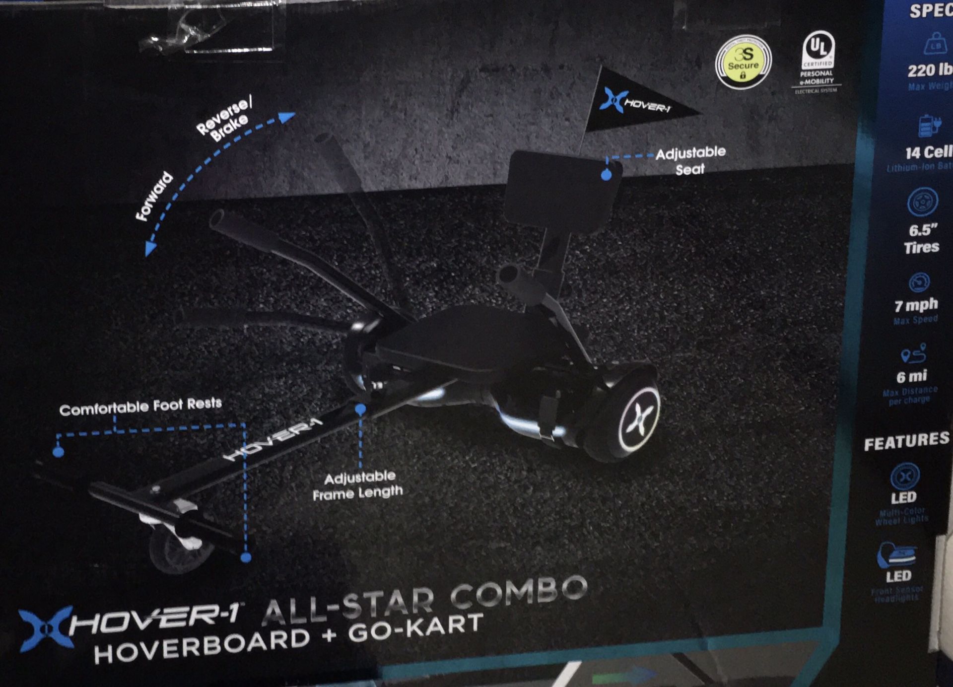 Hoverboard & Go-Kart (brand new!)