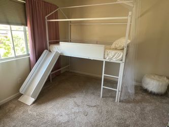 Twin Bed Loft with Mattress