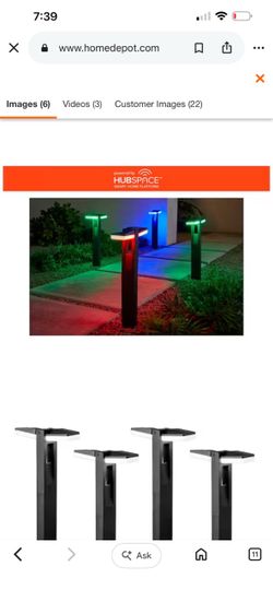 Smart color changing low voltage led landscape light with transformer