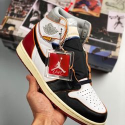 Jordan 1 High Union Los Angeles Black Toe 34