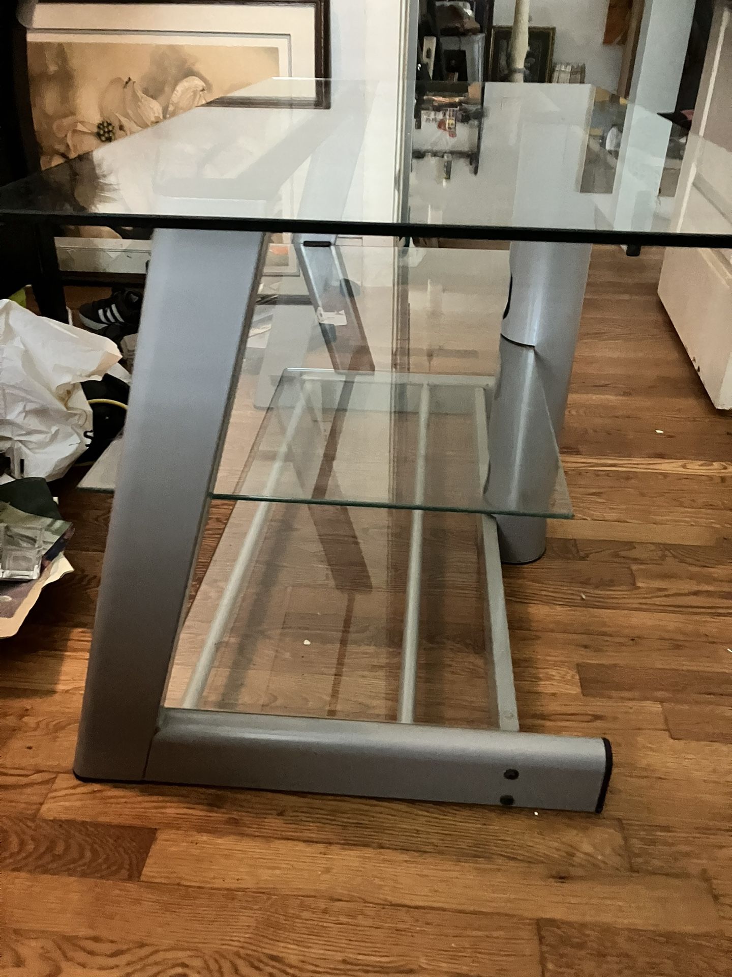 Glass Entertainment Center