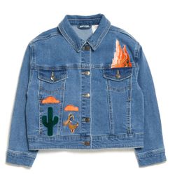 Disney Big Thunder Mountain Denim Jacket For Kids Size: 5/6