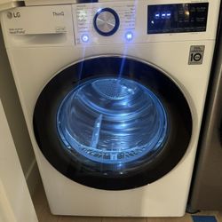  Lg Smart Electric Dryer  24 In . W 4.2Cu.FT . Ventless
