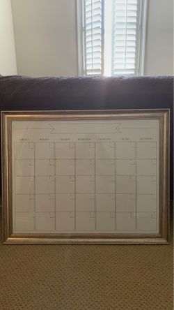 calendar whiteboard