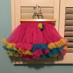 Jona Michelle Little Girl's Candy Girl Neon Multi-Color Lace TUTU Skirt NWT