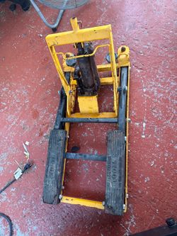 1000 LB Hydraulic Motorcycle ATV Lift Jack – Needs Repair