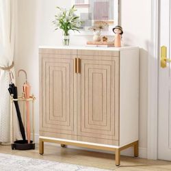 New assembled Shoe Cabinet with Doors, 20 Pairs Entryway Shoe Storage Cabinet with Shelves, 5-Tier Modern Free Standing Shoe Racks Storage Organizer f