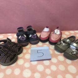 Size 5 Girls Shoe Lot