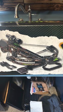 Barely used crossbow