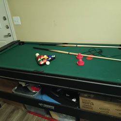 Used 3 In 1 Kids Size Pool Table 