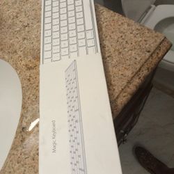 Apple in California magic keyboard