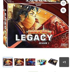 Pandemic Legacy Season 1 Board Game