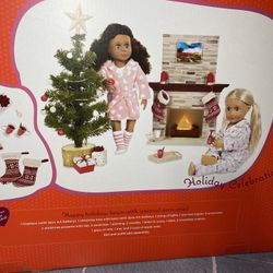 Our Generation Holiday Celebration Christmas Set