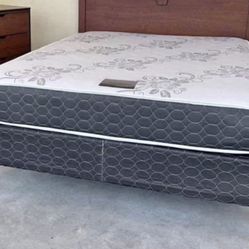 Set Queen Size Mattress And Box Spring 