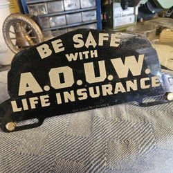 1930's 1940's 1950's Vintage License Plate Topper  Chevy Cadillac Deluxe 