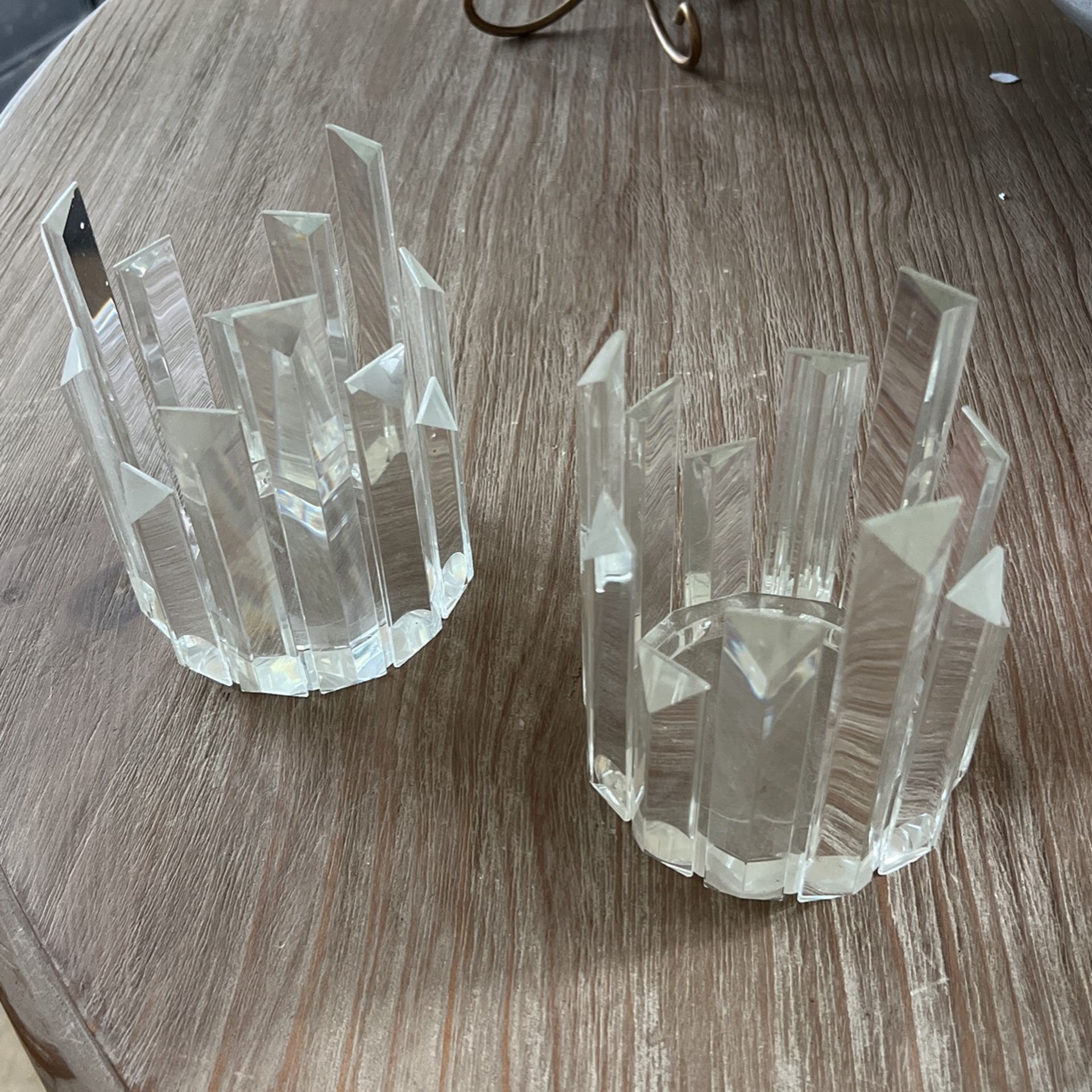 Crystal Candle Holders