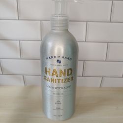 Hand In Hand Aloe Vegan Hand Sanitizer Retail 6.99