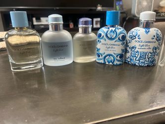 Dolce & Gabbana light blue collection