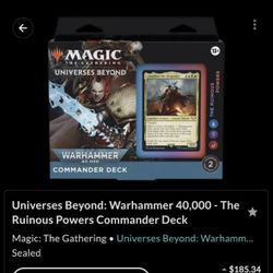 Ruinous Powers Commander Deck