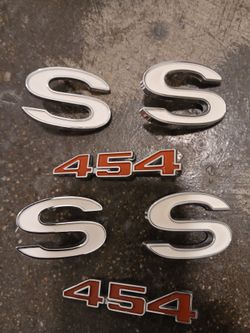 Chevelle ss 454 badges 70-72