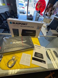 4 channel car amplifier Blaupunkt 100 wattsx4