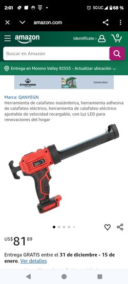 Caulking Gun 20v Included Battery And Charger 