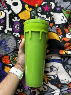 Starbucks Green Slime Tumbler