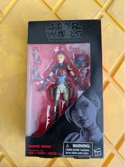 Star Wars black series Sabin Wren -NIB