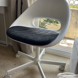 White IKEA Desk Chair 