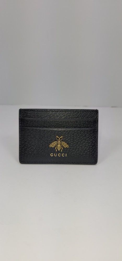Gucci Animalier Leather Card Wallet - A Must Have