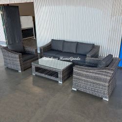 Premium Grade Extra Large Rattan Outdoor Sectional Patio Furniture Set