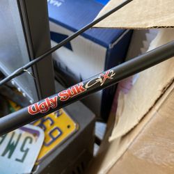 Ugly Stik GX2 Spinning Rod and Reel Combo Fishing Pole 