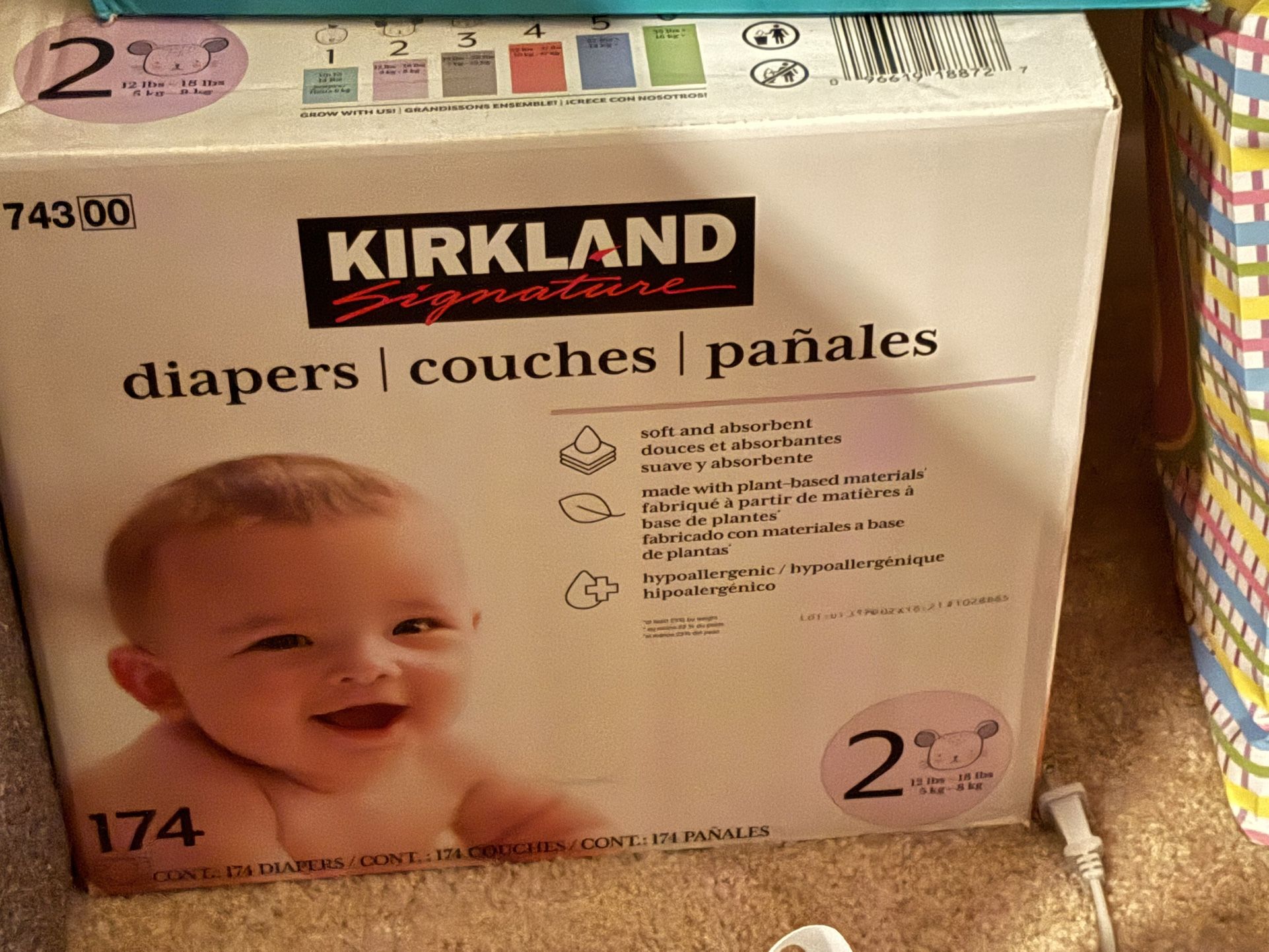 Kirkland Diapers Size 2