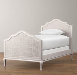 Restoration hardware adele bed frame (twin)