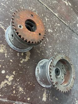 Mini bike Wheel setup