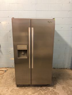 Stainless Side by Side Refrigerator