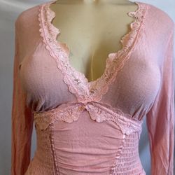 Vintage 90s Y2K early 2000s fairycore whimsical long top but can be worn as a dress too 🎀🎀🎀