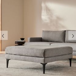 West Elm Andes Ottoman