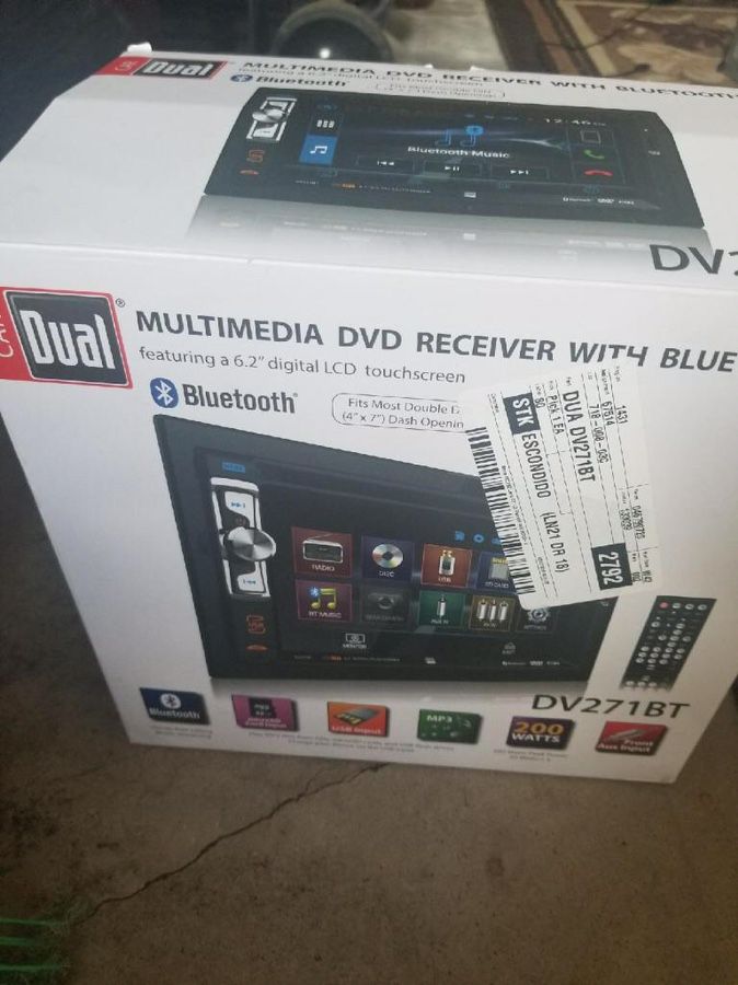 Dual Electronics dv271bt