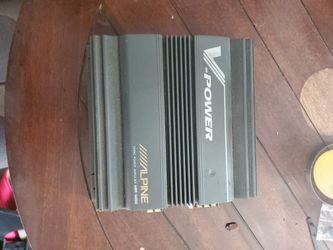 Alpine Mono Block Amp