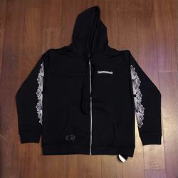 Chrome Hearts Zip-Up Hoodie