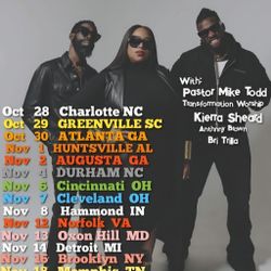 Who: Tye Tribbett With Special Guests Kierra Sheard