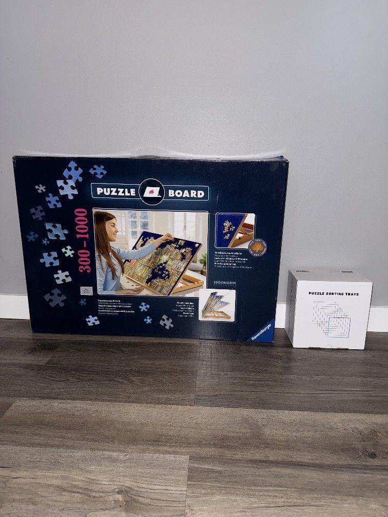 Ravensburger Puzzle Board + Tidy Boss Trays