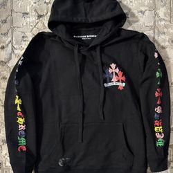 Brand new Chrome Hearts multicolor cross hoodie 🖤