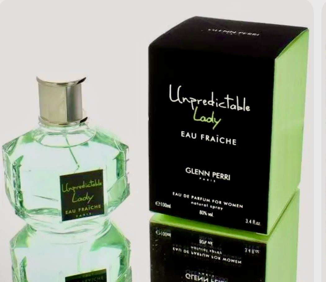 Unpredictable Lady Eau FRAICHE by Glenn Perri Eau de Parfum Spray Woman 3.4 FL oz / 100 ML