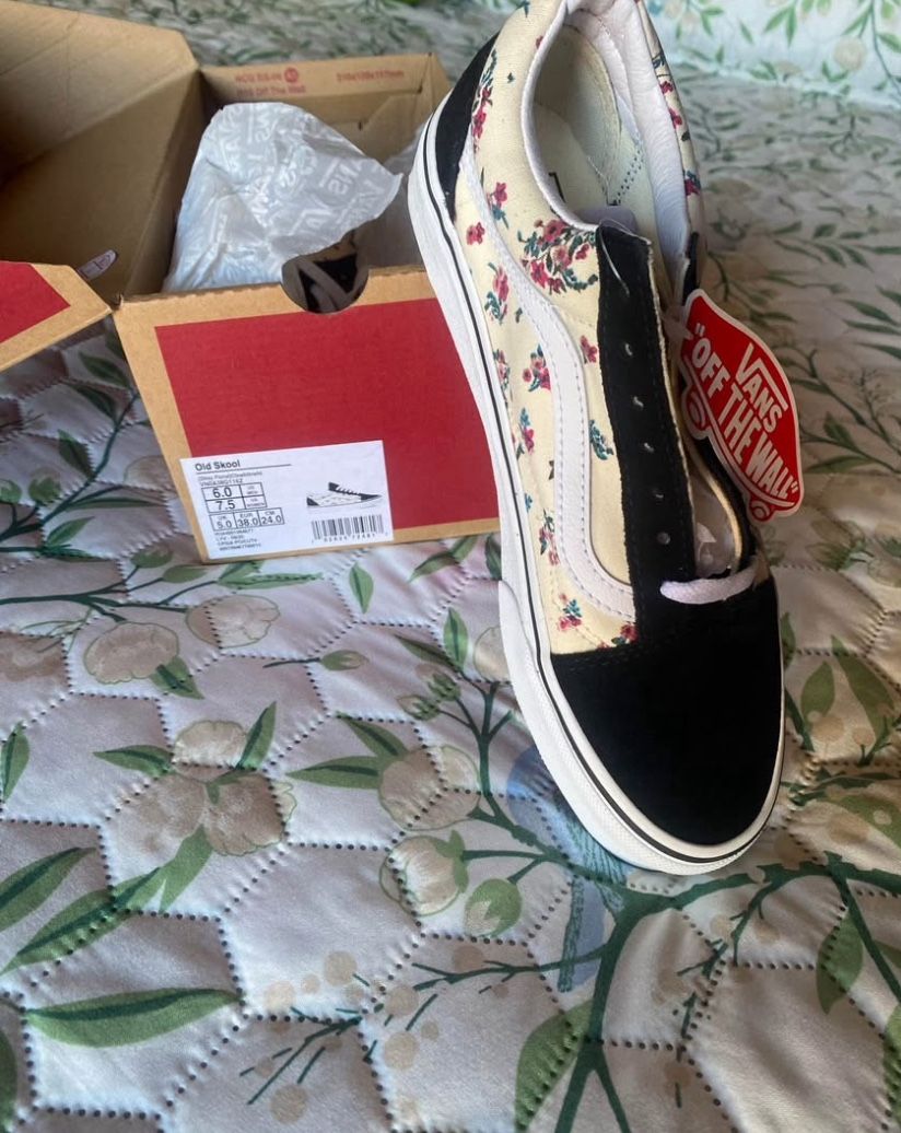 Old skool floral VANS