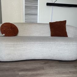 Beige Sofa 